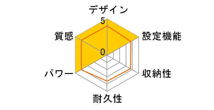 ���񂽂񏰒g DC-25V1R-MK [�Z�s�A�u���b�N]�̃��[�U�[���r���[